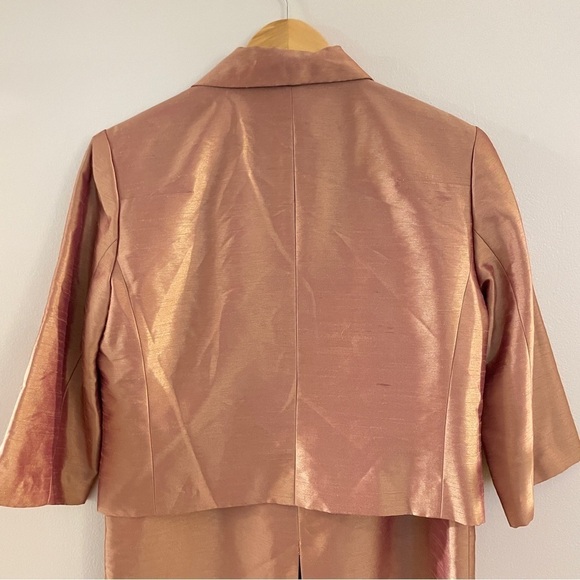 Donna Morgan Coordinated Suit Beaded Hem Size 8 - Picture 3 of 11